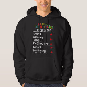 Bericht des Sozialarbeiters an der Schule Hoodie