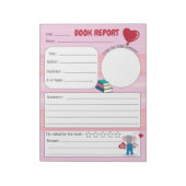 Bericht im Februar - Notepad für die Grundschule Notizblock (Rotiert)