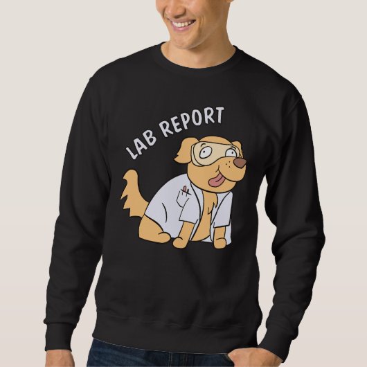 Bericht Labrador Sweatshirt (Vorderseite)