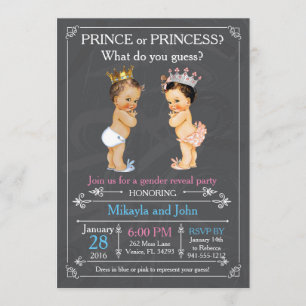 Bericht Prinz oder Princess Gender - Kaukasier Einladung