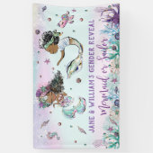 Bericht über afrikanische Meerjungfrau und Piraten Banner (Vertikal)