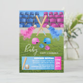 Bericht über Baseball-Sportraucher Einladung (Stehend Vorderseite)