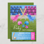 Bericht über Baseball-Sportraucher Einladung (Vorne/Hinten)