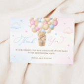 Bericht über das Blaue und Rosa Geschlecht Karte