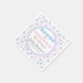 Bericht über das Geschlecht von Kindern - Affen od Serviette (Ecke)