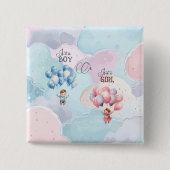 Bericht über das Geschlecht von Kindern Button (Vorderseite)