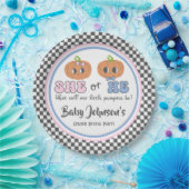 Bericht über das Geschlecht von Kindern - Niedlich Pappteller (Party)