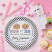 Bericht über das Geschlecht von Kindern - Niedlich Pappteller (Party)