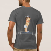 Bericht über das Geschlecht von Team Prince T-Shirt (Rückseite)