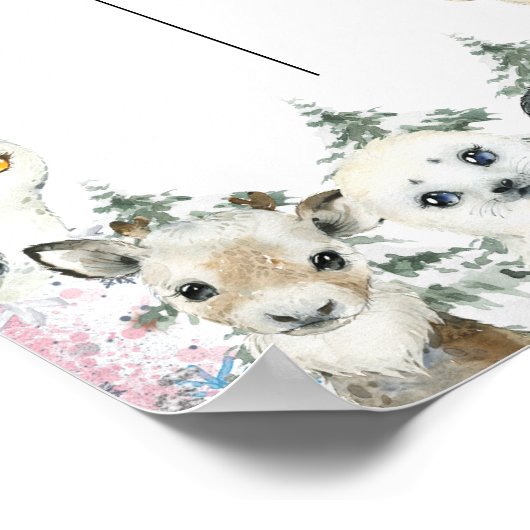 Bericht über das Geschlecht von Winterjungen oder  Poster (Ecke)