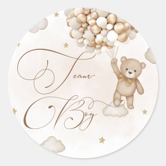 Bericht über das männliche Geschlecht Runder Aufkleber (Vorderseite)