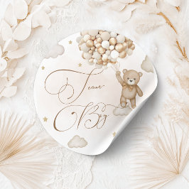 Bericht über das männliche Geschlecht Runder Aufkleber