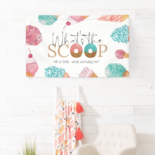 Bericht über das Party "Eiscreme" Banner (Insitu)