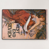 Bericht über das Westende von Alphonse Mucha Puzzle (Horizontal)