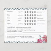 Bericht über die Erdung von Hunden in Rosa und Bla Flyer (Hinten)