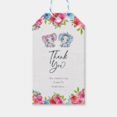 Bericht über Elefanten-Rose Geschenkanhänger (Vorderseite)