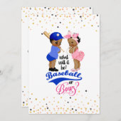 Bericht über ethnische Babys Baseball oder die Ges Einladung (Vorne/Hinten)