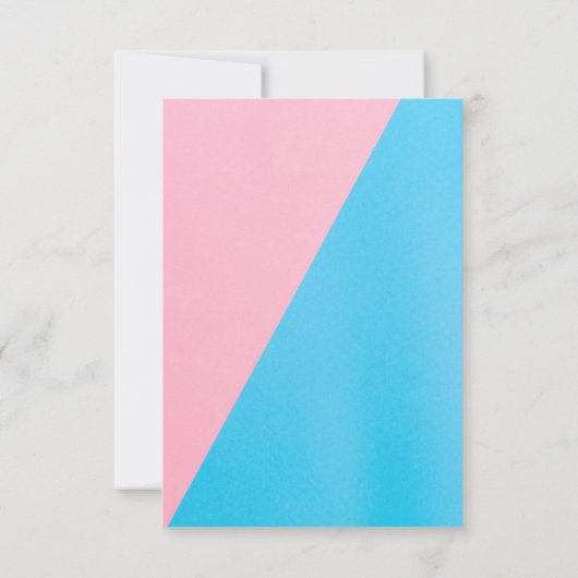 Bericht über Geschlecht danke Karten, danke Hinwei (Rückseite)