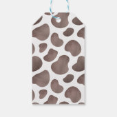 Bericht über Kuh-Gender-Situation Geschenkanhänger (Rückseite)