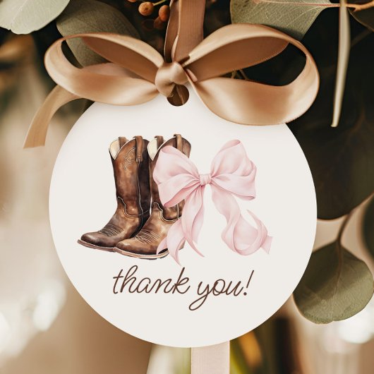 Bericht über Stiefel oder Bögen Geschenkanhänger