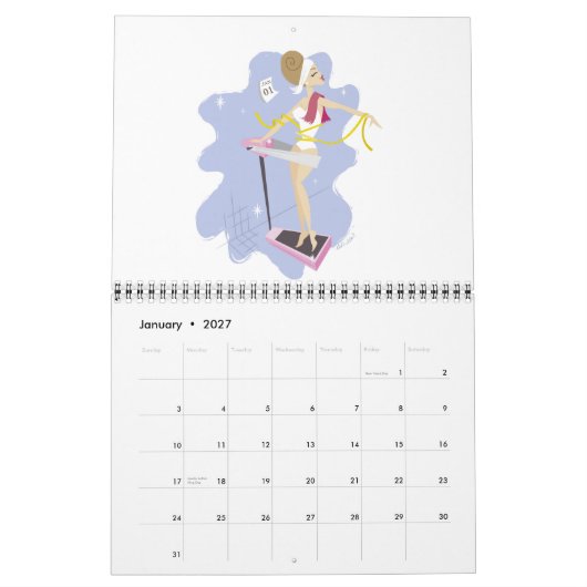 Bericht von Nicole 2012 Kalender (Jan 2027)