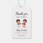 Bericht zum Thema "Boxing - Geschlecht" Geschenkanhänger (Rückseite)