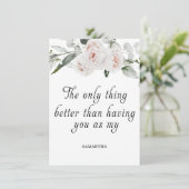 Bericht zur Ankündigung von Baby (Stehend Vorderseite)