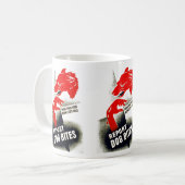 Berichten Sie über Hundebisse Kaffeetasse (Vorderseite Links)