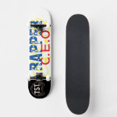 BERICHTERSTATTER C.E.O. / JMT SKATEBOARDS / IPIX / (Vorderseite)