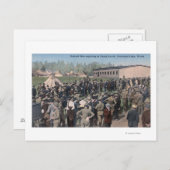 Berichterstatter für Camp Lewis Postkarte (Vorne/Hinten)