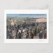 Berichterstatter für Camp Lewis Postkarte (Vorderseite)