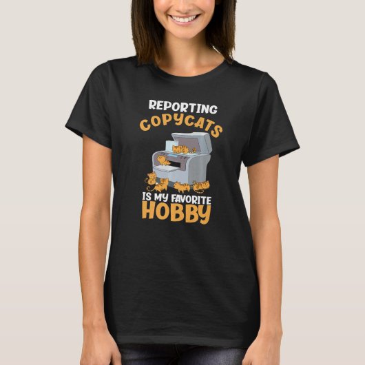 Berichterstattung kopycats Mein Liebling Hobby Fun T-Shirt (Vorderseite)