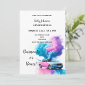 Berichterstattung über Ausbrüche oder Bogen Einladung (Stehend Vorderseite)