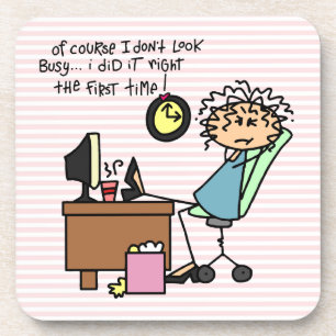 Berichtigen Sie das erste mal Spaß Getränkeuntersetzer