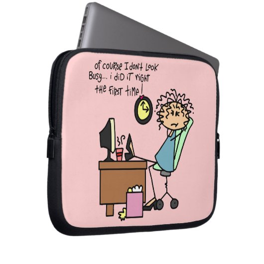 Berichtigen Sie das erste mal Spaß Laptopschutzhülle (Vorne Rechts)