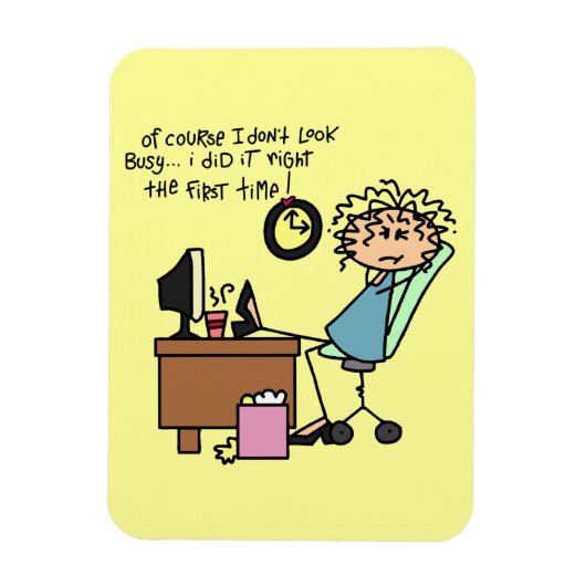 Berichtigen Sie das erste mal Spaß Magnet (Vertikal)