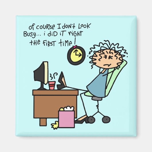 Berichtigen Sie das erste mal Spaß Magnet (Vorne)