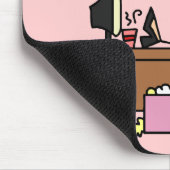 Berichtigen Sie das erste mal Spaß Mousepad (Ecke)