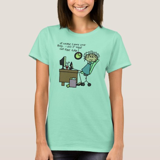 Berichtigen Sie das erste mal Spaß T-Shirt (Vorderseite)