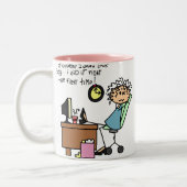 Berichtigen Sie das erste mal Spaß Zweifarbige Tasse (Links)