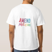 Berichtigte Änderungen T-Shirt (Rückseite)