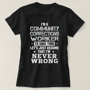 Berichtigungshersteller T-Shirt