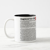 Berichtschale Zweifarbige Tasse (Links)
