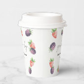 Beries Gender Reveal. Mädchen oder Junge Pappbecher (Rechts)