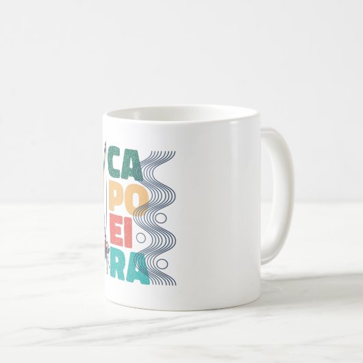 BERIMBAU CAPOEIRA KAFFEETASSE (VorderseiteRechts)