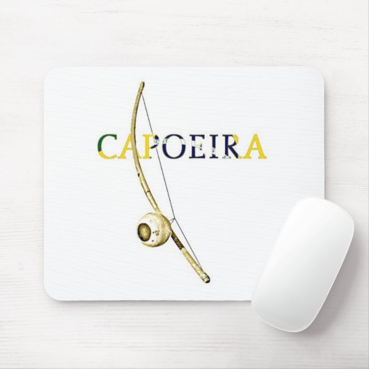 Berimbau Capoeira Mousepad (Mit Mouse)