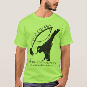 Berimbau u. Meia Lua Paare T-Shirt