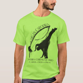 Berimbau u. Meia Lua Paare T-Shirt