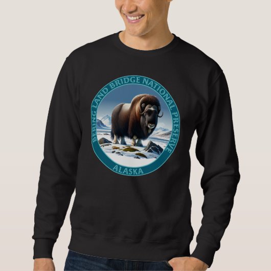 Bering Land Bridge Nationalpark Alaska Sweatshirt (Vorderseite)