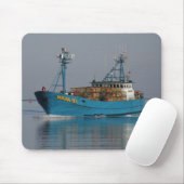 Bering-Meer, Krabben-Boot im niederländischen Mousepad (Mit Mouse)